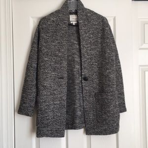 Like new Aritzia Wilfred Free 100% wool sweater coat, XS